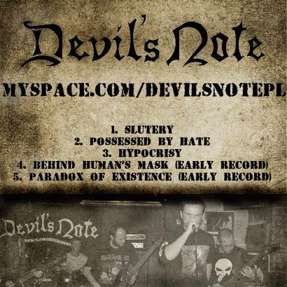 Devil's Note : Demo 2010